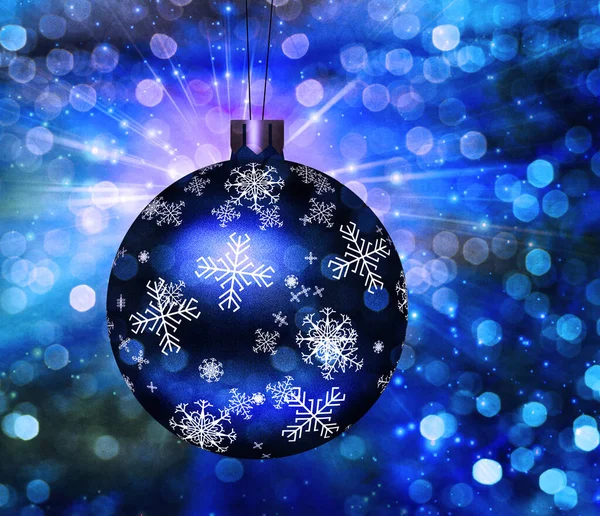 Christmas Tree Ball Illustration Rendering — Stock Photo, Image