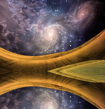 su ve huzurlu manzara