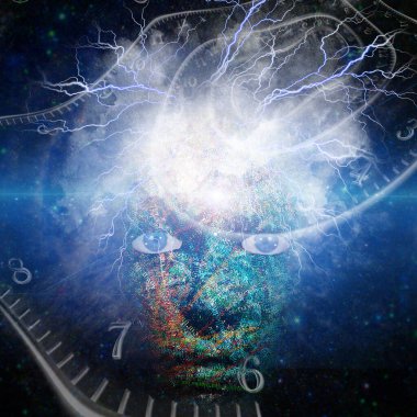 Zaman sarmalı mistik maske