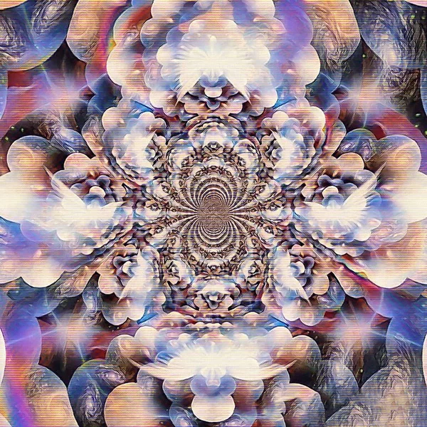 Abstract Kaleidoscope Background Wallpaper — Foto Stock