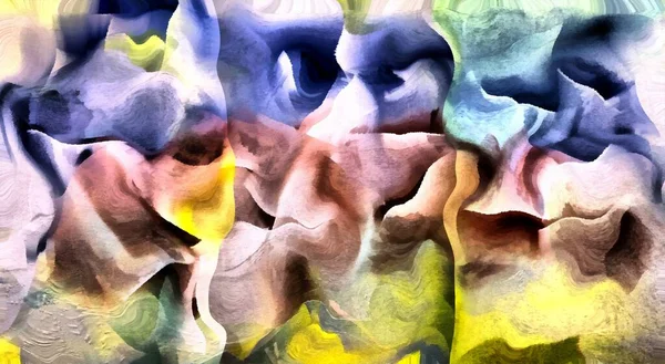 Swirling Color Abstract Renderizado — Foto de Stock