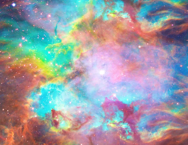 Галактическое Пространство Яркая Вселенная Элементы Этого Изображения Предоставлены Наса — стоковое фото
