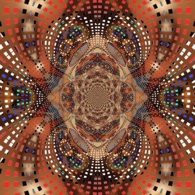 dijital soyut fraktal arkaplan