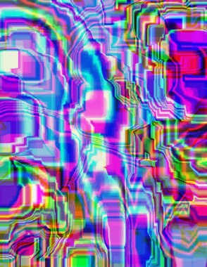 Renkli desenli soyut arkaplan 