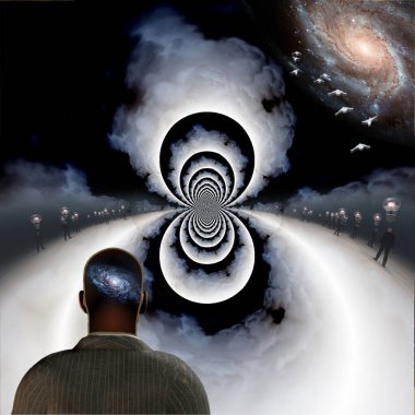 soyut arkaplan oluşturuluyor, 3d resim duvar kağıdı, kopyalama alanı 