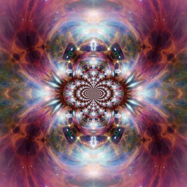 Soyut fraktal arkaplan. 3D görüntüleme. bilgisayar oluşturulmuş resim. 