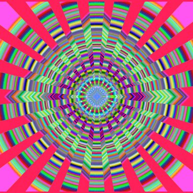 Renkli desenli soyut geometrik arkaplan 