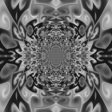 Yaratıcı tasarımın için soyut renkli fraktal arkaplan