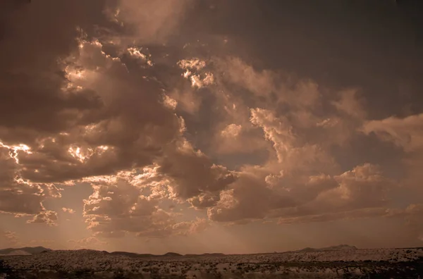 Céu Bonito Com Nuvens — Fotografia de Stock