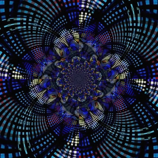 Αφηρημένο Fractal Φόντο Εικόνα Rendering — Φωτογραφία Αρχείου