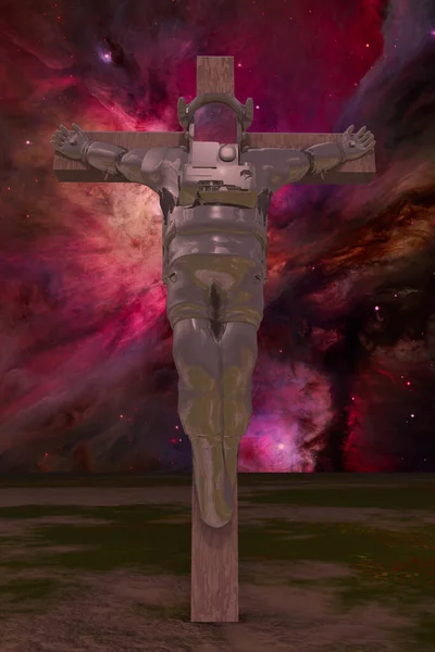 Crucifixion Concept Foi — Photo