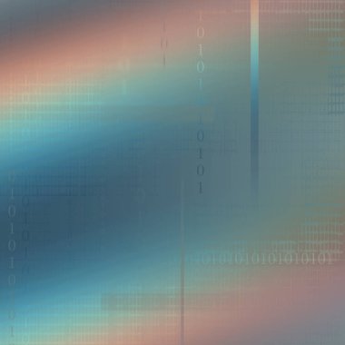 Renkli gradyan ile soyut arkaplan. Bu dijital teknolojinin gösterimi..