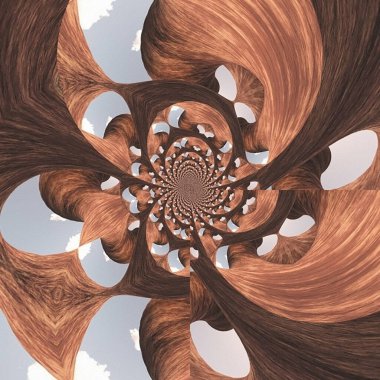 dijital soyut fraktal arkaplan