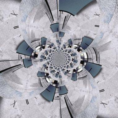 Yaratıcı tasarımın için soyut renkli fraktal arkaplan