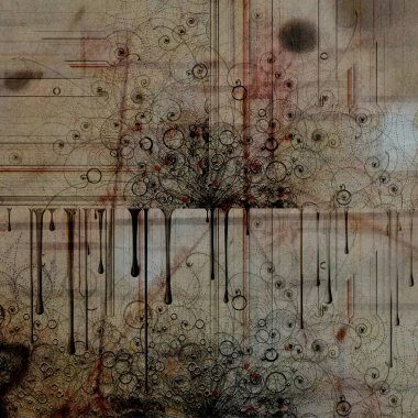 Soyut fraktal arkaplan. bilgisayar dijital çizimi.