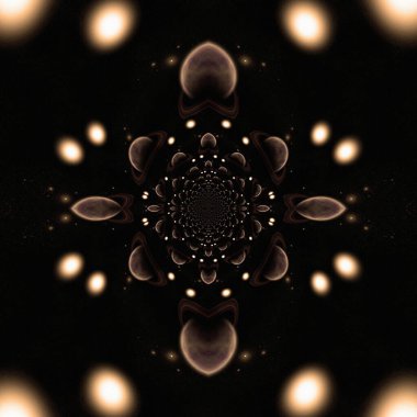 Yaratıcı tasarımın için soyut renkli fraktal arkaplan