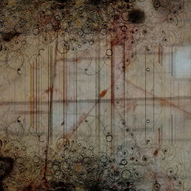 Soyut fraktal arkaplan. bilgisayar dijital çizimi.