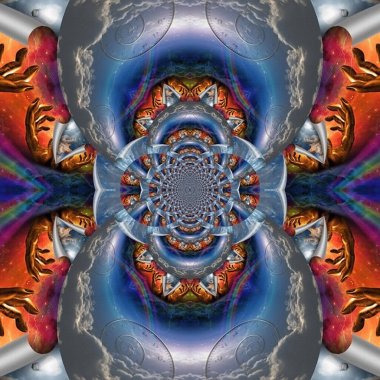 Renkli desenli soyut arkaplan, yaratıcı doku