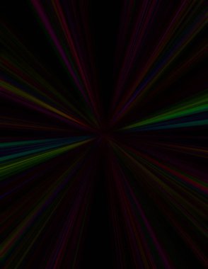 Radyal ışınlar soyut renkli arkaplan.