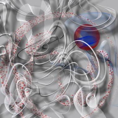 Renkli satırlarla soyut arkaplan