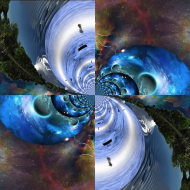 soyut desen, web tasarımı için dijital illüstrasyon arka planı