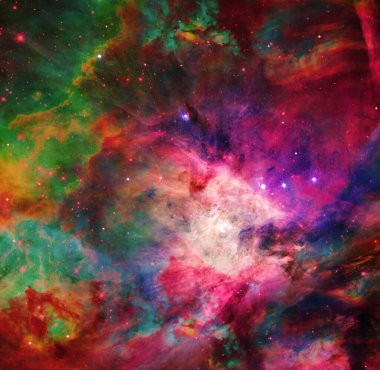 Soyut Boyama Arkaplanı. 3B illüstrasyon