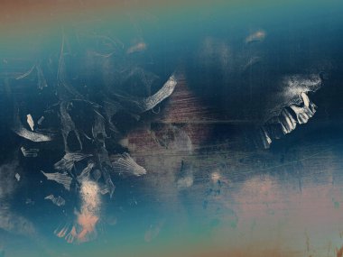 metin için alanı olan grunge arkaplanı