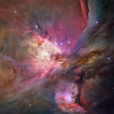 Kozmik galaksi. Bu görüntünün unsurları Nasa tarafından desteklenmektedir