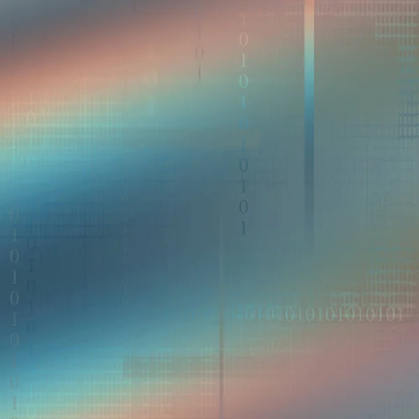 Abstracte Achtergrond Met Kleurrijke Verloop Dit Illustratie Van Digitale Technologie — Stockfoto