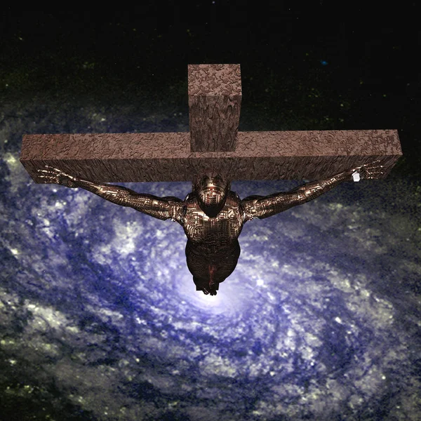 Crucifixion Concept Foi — Photo