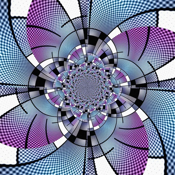 Geometric Pattern Abstract Background Illustration — Fotografia de Stock