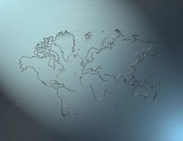 World Map Globe Earth Background — Stock Photo, Image