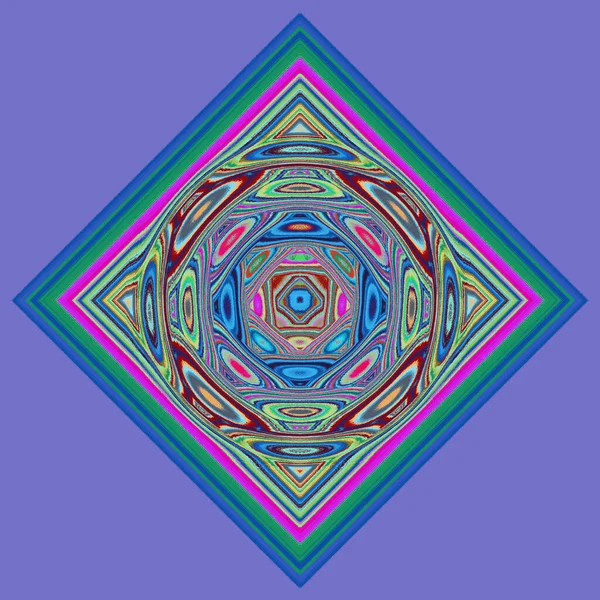 Sfondo Geometrico Astratto Con Motivo Colorato — Foto Stock