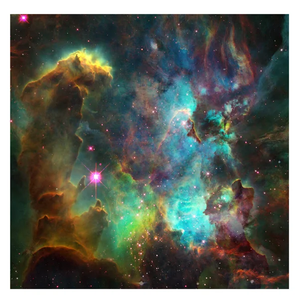 Beautiful Galaxy Outer Space Elements Image Furnished Nasa — Stockfoto