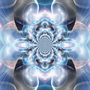 dijital soyut fraktal arkaplan