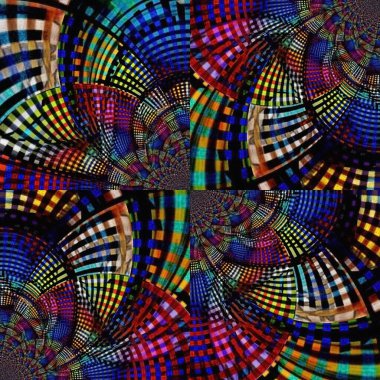 Soyut Boyama Arkaplanı. 3B illüstrasyon