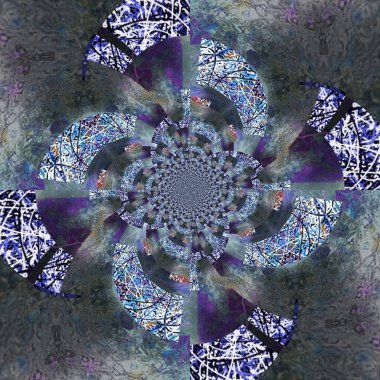 Soyut Boyama Arkaplanı. 3B illüstrasyon