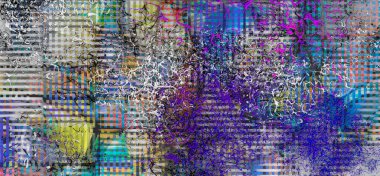 Sanatsal desenli soyut arkaplan