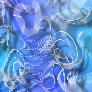 yaratıcı grafik tasarımı için soyut fraktal arkaplan oluşturuldu