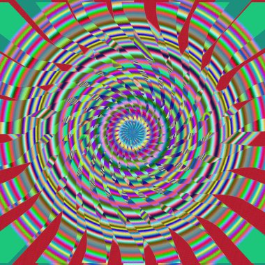 Renkli desenli soyut geometrik arkaplan 