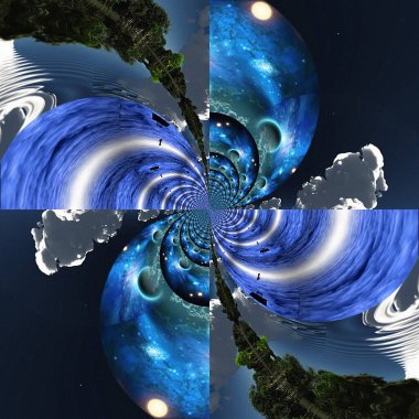 soyut desen, web tasarımı için dijital illüstrasyon arka planı