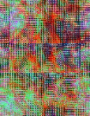 Renkli desenli soyut arkaplan 