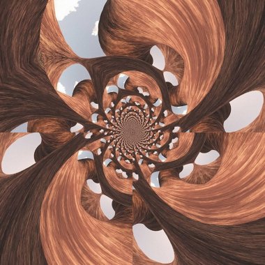 dijital soyut fraktal arkaplan