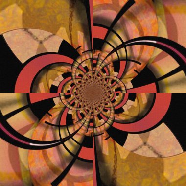 Fütürist desenli soyut arkaplan 