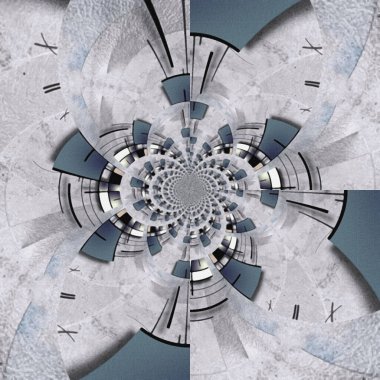 Yaratıcı tasarımın için soyut renkli fraktal arkaplan