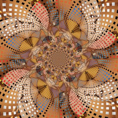 dijital soyut fraktal arkaplan