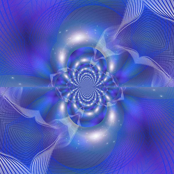 güzel tasarım mavi desen, fraktal illüstrasyon, soyut arkaplan