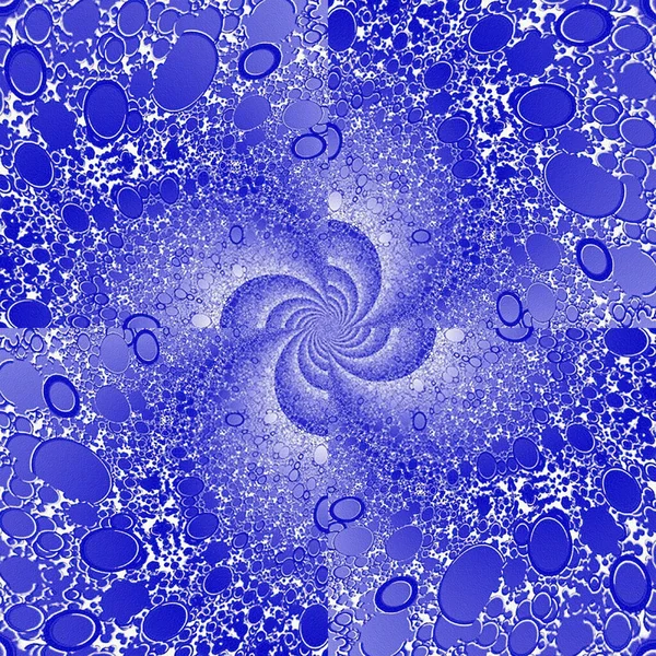 Fantasy Colorful Fractal Pattern Beautiful Kaleidoscope Illustration — Zdjęcie stockowe