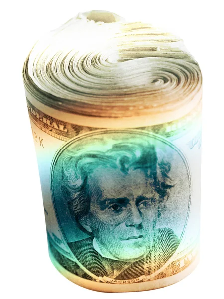 Illustration Dollar Banknotes — Stock Photo, Image