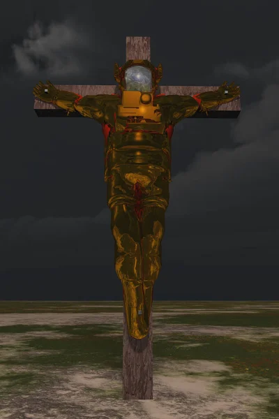 Crucifixion Concept Faith — Stockfoto